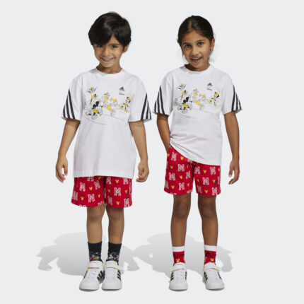 adidas adidas x Disney Mickey Mouse Tee Set White 2T Kids