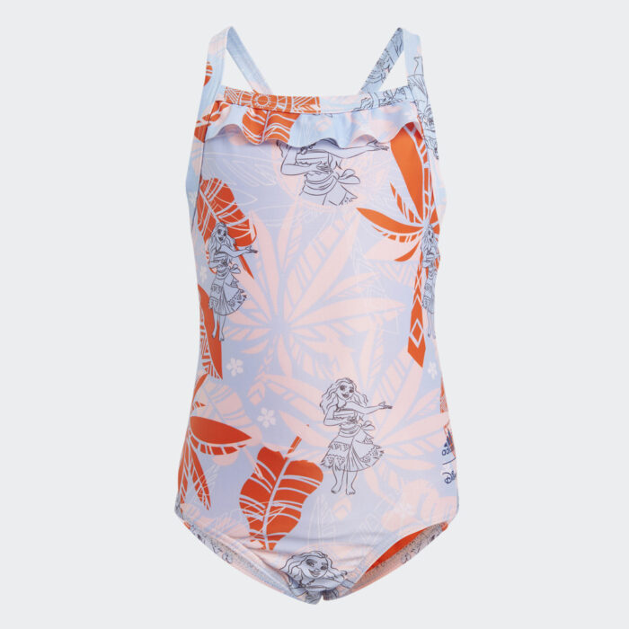 adidas adidas x Disney Moana Swimsuit Blue Dawn XS Kids