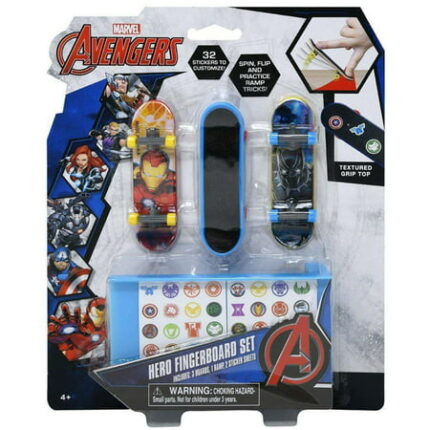 Avengers 3pk Fingerboards with ramp
