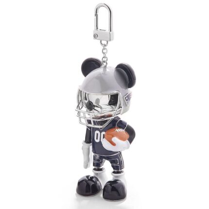 BaubleBar New England Patriots Disney Mickey Mouse Keychain, White