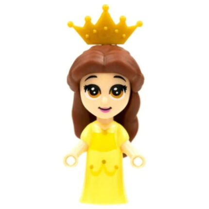 Belle Micro Doll (w/ Crown) - LEGO Disney Princess Beauty and the Beast (2021)