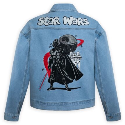 Darth Vader Denim Jacket for Adults Star Wars Official shopDisney