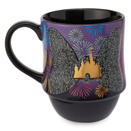 Disney Minnie Mouse Main Attraction December Nighttime Fireworks & Castle Finale Mug