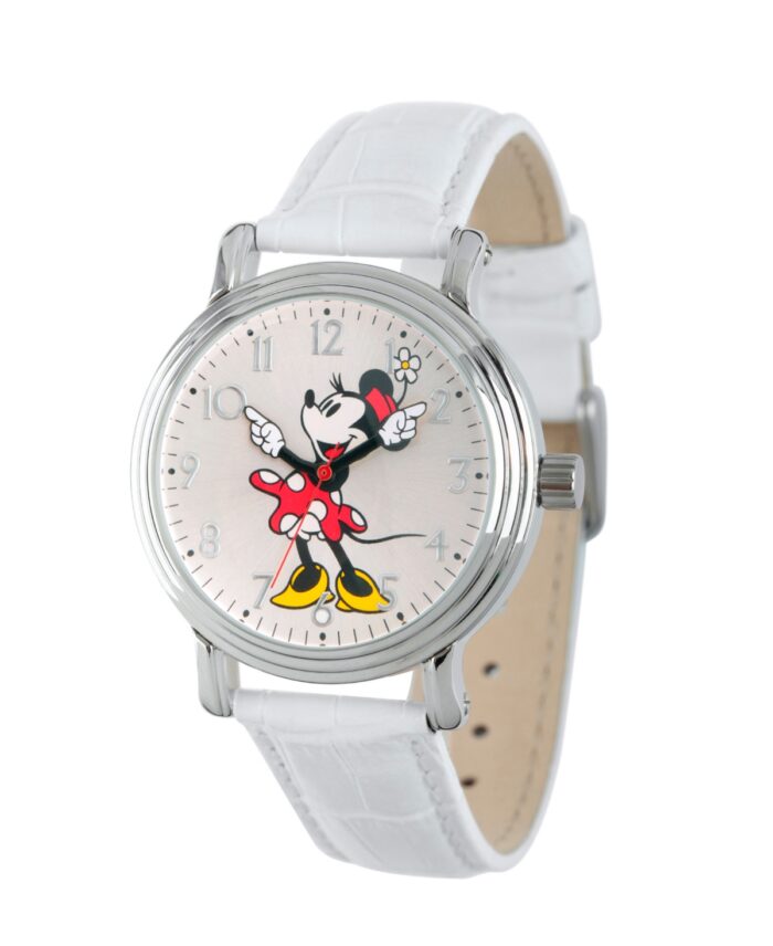 Disney Minnie Mouse Women's Silver Vintage Alloy Watch