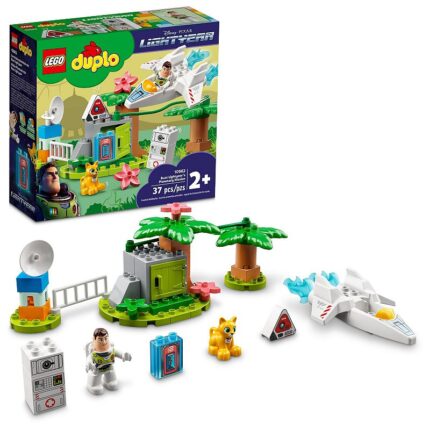 Disney/Pixar Buzz Lightyear's Planetary Mission 10962 Toy (37 Pieces) by LEGO DUPLO, Multicolor