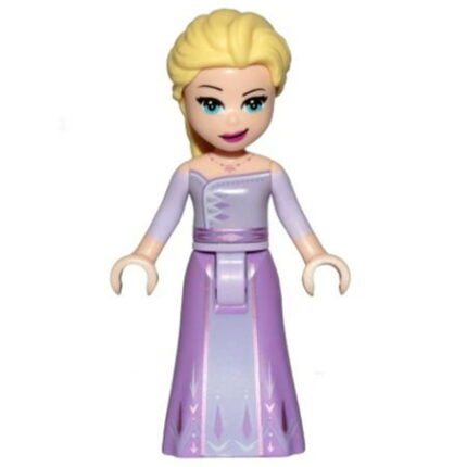 Elsa (Lavender Dress) - LEGO Disney Frozen Minifigure (2019)