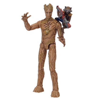 Groot & Rocket Talking Action Figure Set Guardians of the Galaxy Vol. 3 Official shopDisney