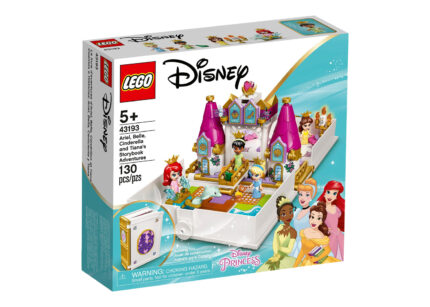 LEGO Disney Ariel, Belle, Cinderella and Tiana's Storybook Adventures Set 43193