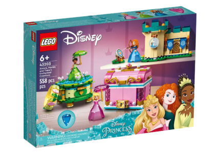 LEGO Disney Princess Aurora, Merida and Tiana's Enchanted Creations Set 43203