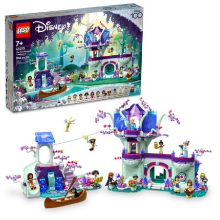 LEGO Disney The Enchanted Treehouse 43215 Disney 100 Princess Toy Gift for Kids