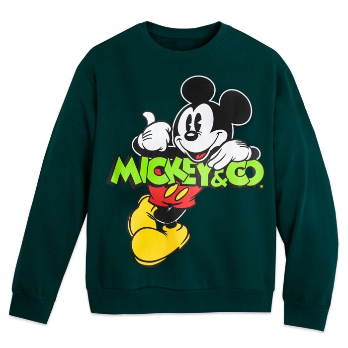 Mickey Mouse Pullover Sweatshirt for Adults Mickey & Co. Official shopDisney