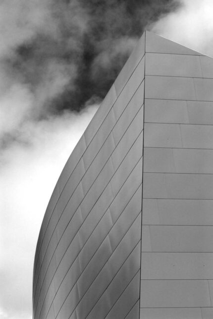 Original Architecture Photography by Douglas Williams | Abstract Art on Paper | Disney Concert Hall, LA - Limited Edition 1 of 10