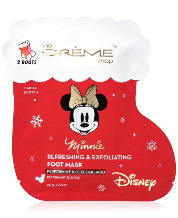 The Creme Shop x Disney Refreshing & Exfoliating Foot Mask, 3-Pk.