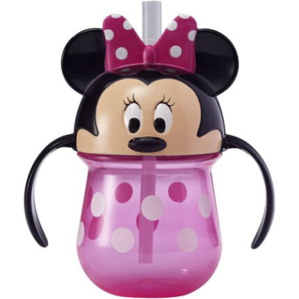 The First Years Disney Straw Trainer Sippy Cup - Minnie Mouse (Pack of 10)