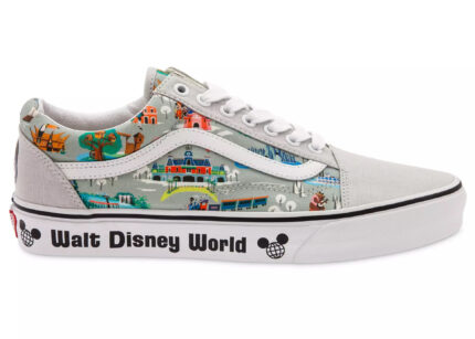 Vans Old Skool Walt Disney World 50th Anniversary Park Map